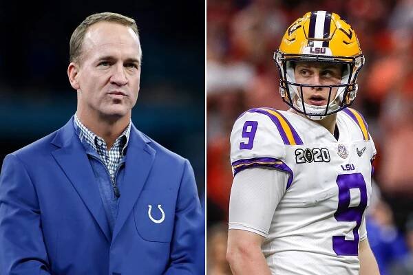 NFL Draft 2020 Peyton Manning Joe Burrow