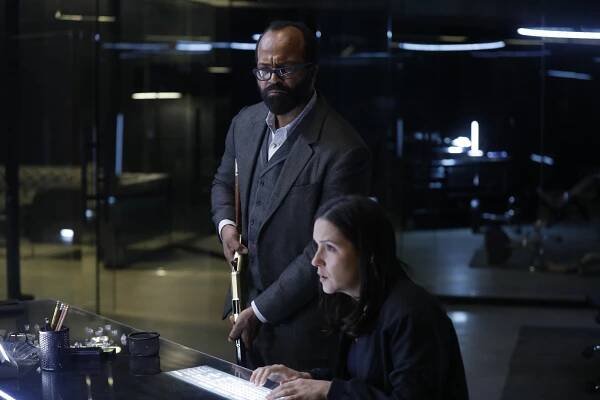 Westworld - Fázový prostor - Z filmu - Jeffrey Wright, Shannon Woodward