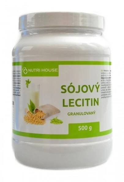 Nutrihouse Sojový lecitin granulovaný 500g campi di soia