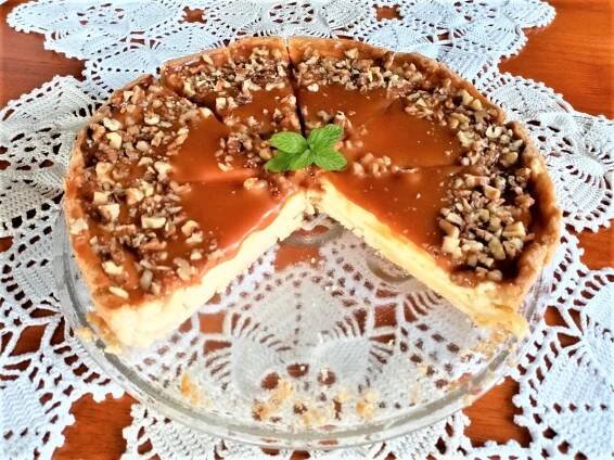 Karamelový cheesecake pečený, Recepty na zákusky