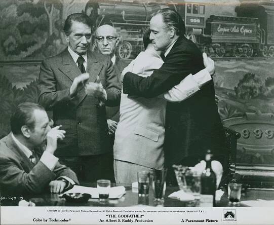Richard Conte, Marlon Brando - Kmotr - Fotosky