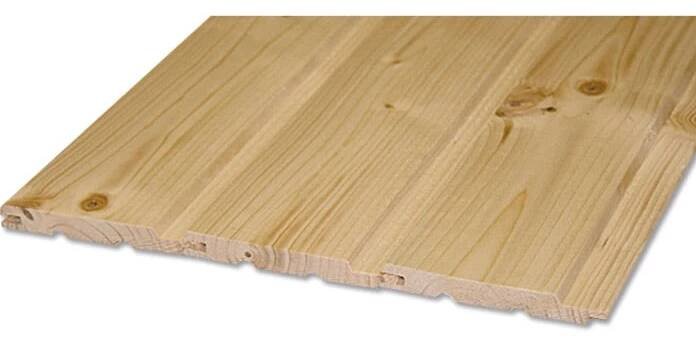 Rettenmeier Obkladová palubka smrk standard B 1800 x 96 x 12,5 mm 1,73 m2