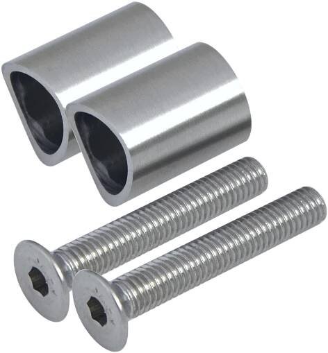 Přechod mezi sloupem ø 33,7mm a kotevní deskou, L:25mm