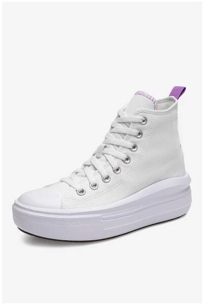 Plátěná obuv Converse CHUCK TAYLOR ALL STAR MOVE PLATFORM A03667C BÍLÁ