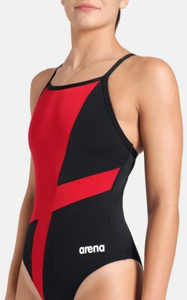 ARENA Bandeau Plavky 'DIAMOND' – červená