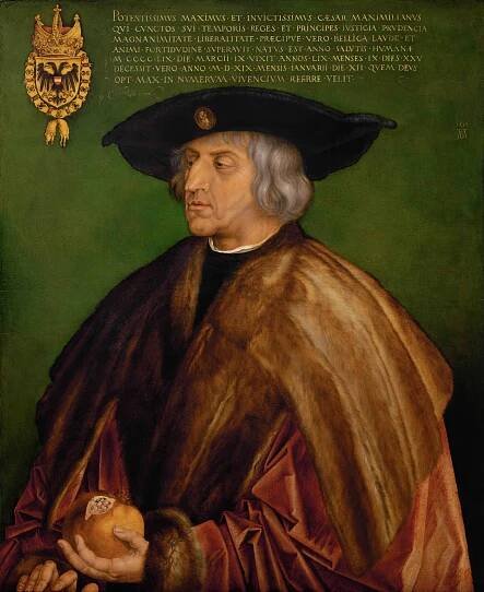 Soubor:Albrecht Dürer - Portrait of Maximilian I - Google Art Project.jpg – Wikipedie