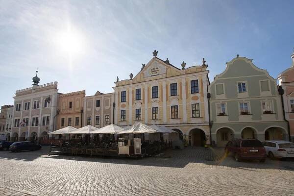 Hotel U Černého orla Telč Exteriér fotografie