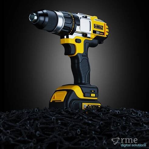 DeWalt Drill CGI
