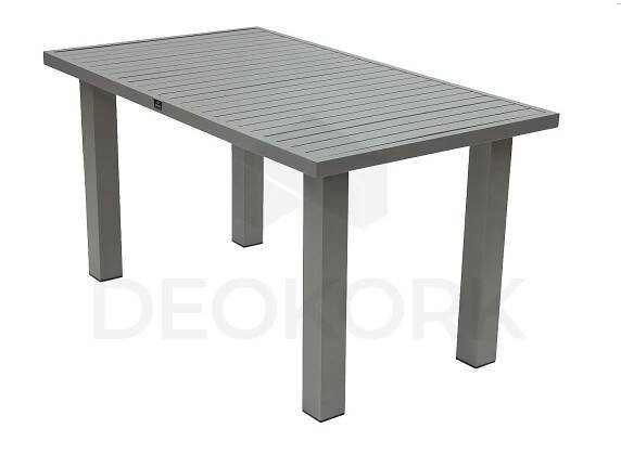 Hliníkový stůl výškově nastavitelný 140x80 cm TITANIUM (2v1)