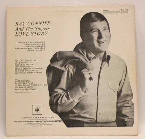 LP Ray Conniff And the Singers - Love Story | Antikvariát Beneš