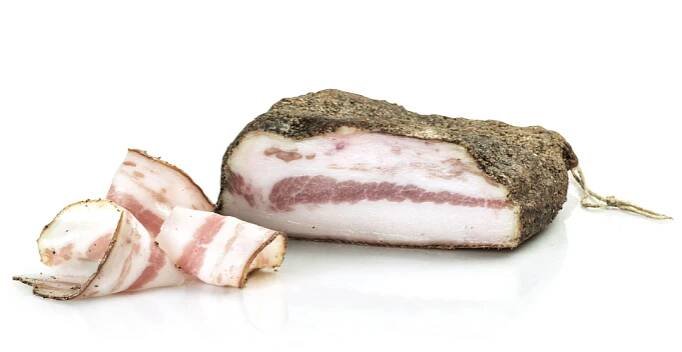 Guanciale s černým pepřem Food specials