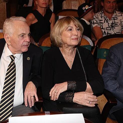 Na premiéře Aristokratky ve varu nechyběl kromě Elišky Balzerové ani její manžel Jan Balzer.