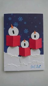 Christmas Card Crafts, Xmas Card Craft, Christmas Cards For Children