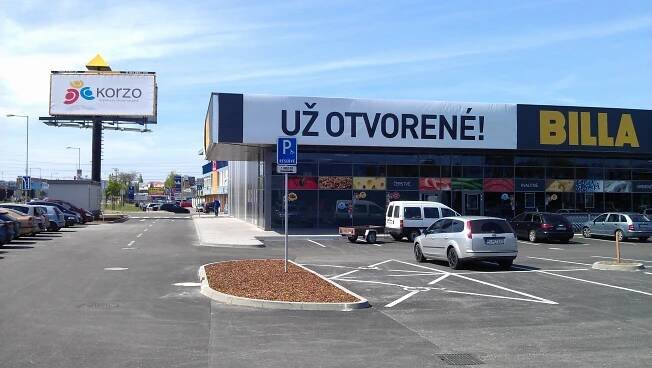 Korzo Shopping Park – Obchodné centrum, Bratislava, novostavba