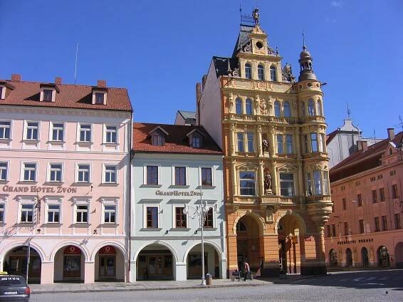 Hotel Zvon on Namesti Premysla Otakara II