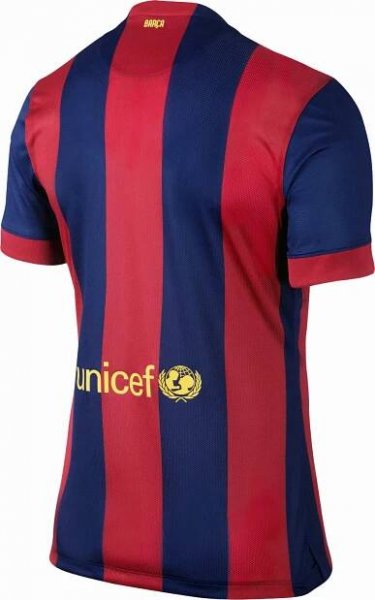 FC Barcelona 14-15 (2014-15) Home, Away and Third Kits