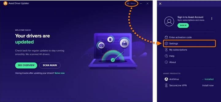 Jak spravovat vyskakovací oznámení v aplikacích Avastu | Avast