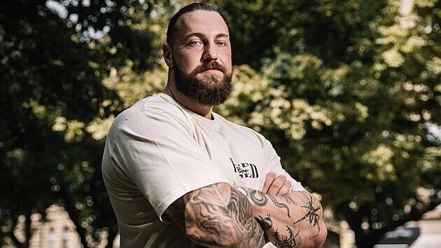 Fitness influencer, kulturista a youtuber Jakub Enžl (14. srpna 2023)