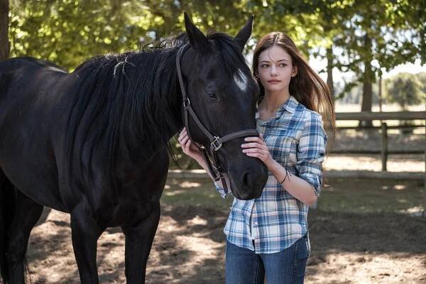 Mackenzie Foy - Černá kráska - Z filmu