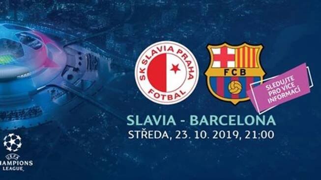 Zápas desetiletí se blíží! Pražská Slavia přivítá slavnou Barcelonu