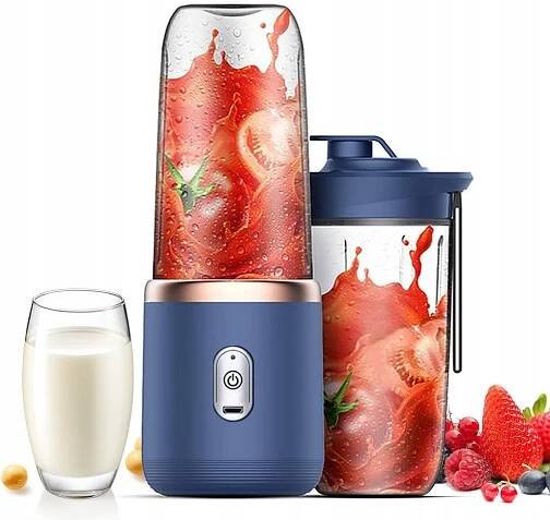 MINI SMOOTHIE MIXÉR, elektrický ODŠŤAVŇOVAČ, AKUMULÁTOR USB,Z 2x kelímky