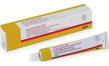 Antiparazitikum pro psa BANMINTH 21,61 mg/g perorální pasta 24 g