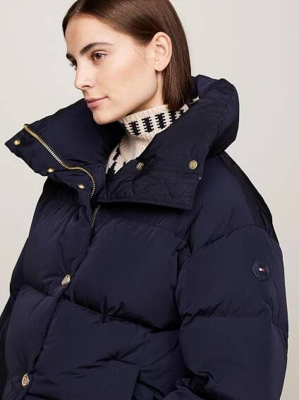 TOMMY HILFIGER Zimní bunda – modrá