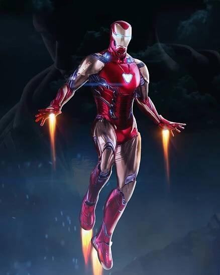 Iron Man Suit in High Resolution Wallpaper