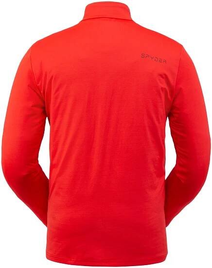 Spyder Prospect Zip T-Neck červená M