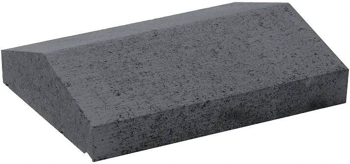 Deska zákrytová BEST III sedlová průběžná antracit 300×400×100 mm od 276 Kč - Heureka.cz