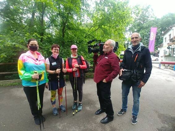 Nordic walking a já v médiích (květen, červen 2020)