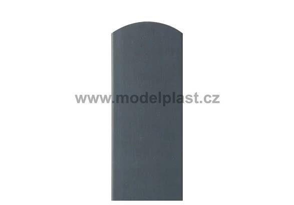 Plastová plotovka 100x10 mm pro plastový plot.