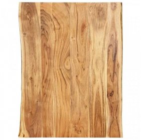 Pracovní deska dřevo hnědá 80 x 60 x 2,5 cm