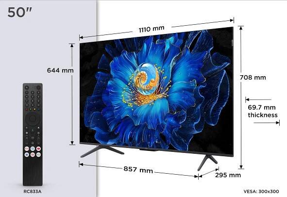 50" TCL 50C6KS