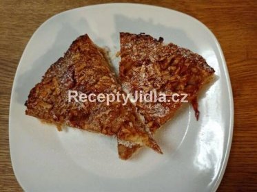 Sypaný jablečný koláč • Recepty jídla