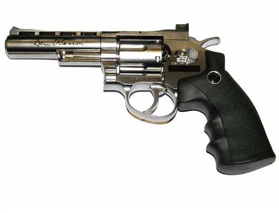 ASG Dan Wesson 4" stříbrný CO2