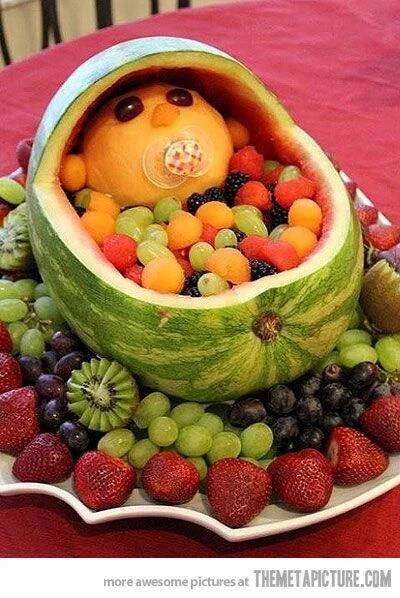 Pinterest | Baby shower fruit, Baby shower food, Baby fruit