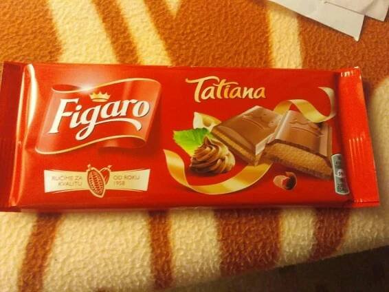 Podrobné informace o potravině Figaro čokoláda