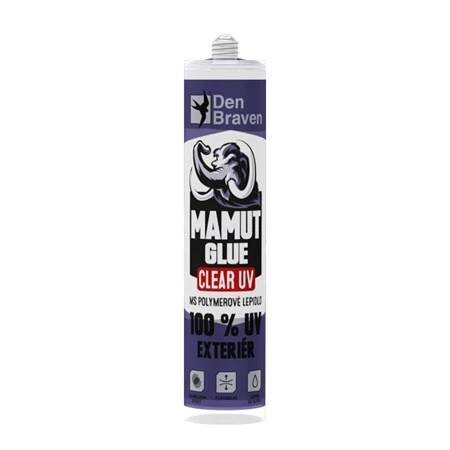 Den Braven Mamut Glue Clear UV 51933BD 290 ml od 177 Kč
