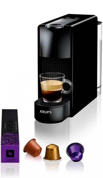 Krups Nespresso XN1108 Essenza Mini Black Kapselmaschine Náhled obrázku produktu 10