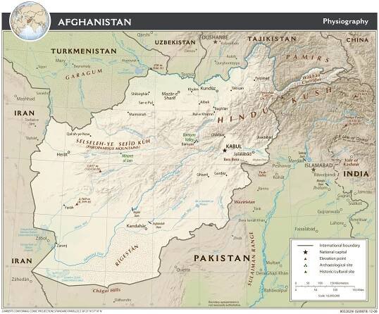 Afghanistan Maps - Perry-Castañeda Map Collection - UT Library Online