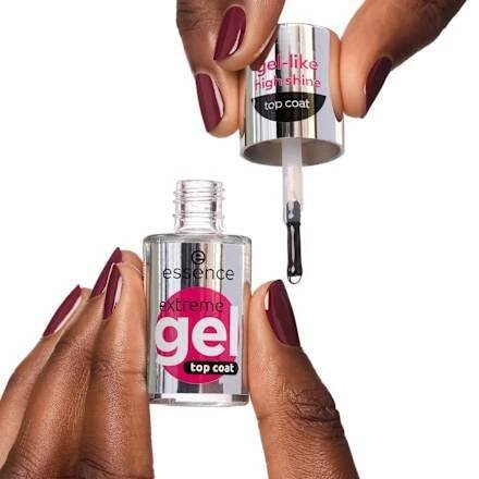 krycí lak na nehty Gel Extreme 01 Gloss To Go essence