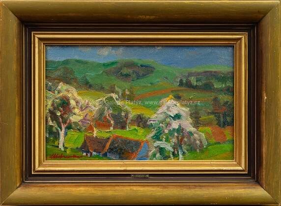 Karel Hofman - V květu - Aukční Galerie Platýz