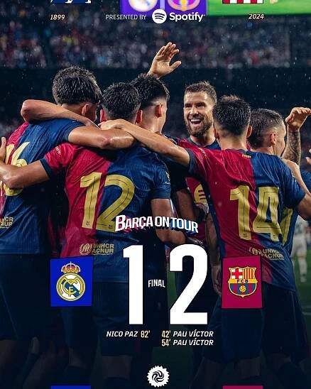 FC Barcelona 2-1 Real Madrid