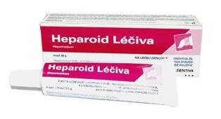 HEPAROID LÉČIVA 2MG/G CRM 30G Léky na křeče