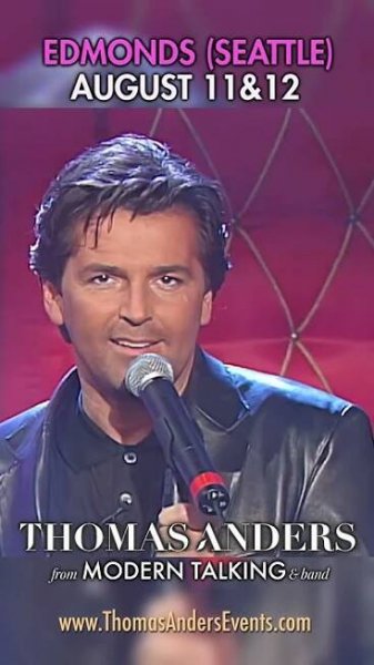 Thomas Anders 2025 USA/Canada Tour featuring Precious Wilson