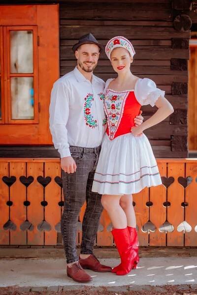 Martin Pánska vyšívaná košeľa - Redovy