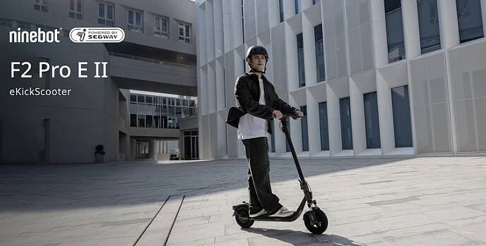 Ninebot eKickScooter F2 Pro E II Powered by Segway
