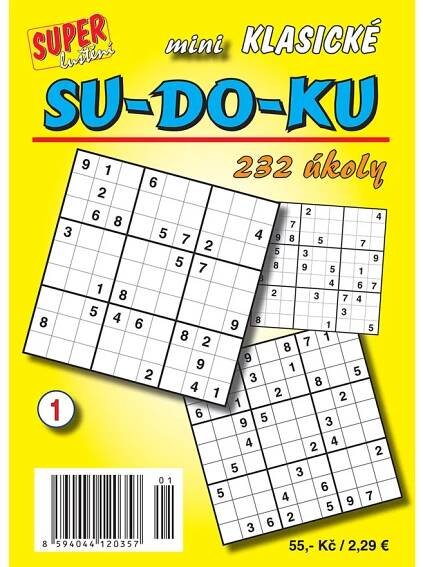 MINI SUDOKU KLASICKÉ