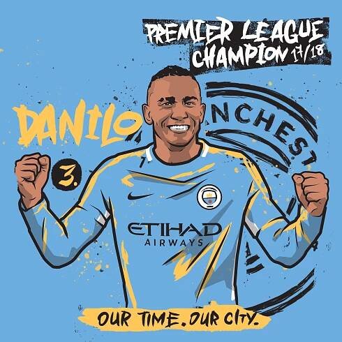 John Sheehan - Manchester City FC Winner Illustrations (Commission)